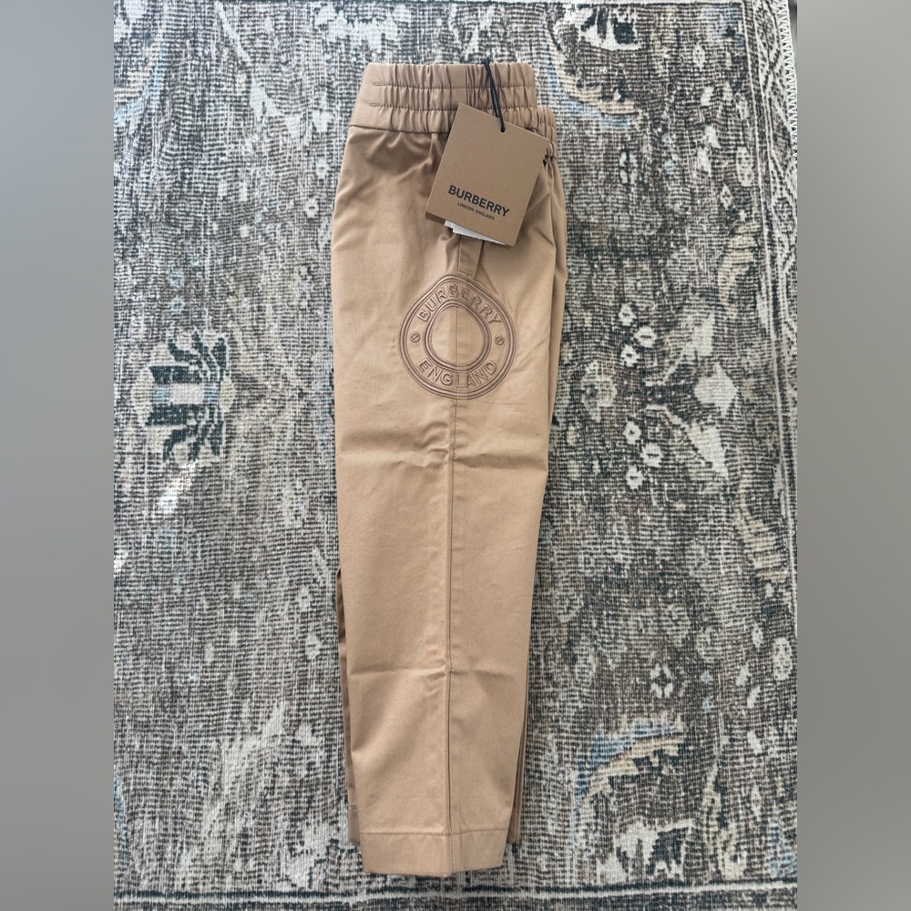 Burberry Toddler Beige Pull Up stretchy waist band